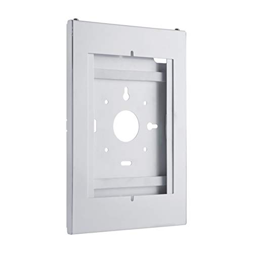 PureMounts PDS-5901 Funda de Acero con Cerradura para tabletas para Apple iPad 9.7/ iPad 10.2 / iPad Pro 10.5/ iPad Air 10.5 (Gen 3) / Samsung Tab A 10.12019, Blanco