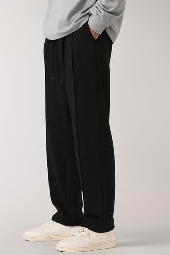 Image of BE SAVAGE Men's Baggy Track Pants - Stylish Joggers for Gym & Casual Wear - Comfortable and Trendy Sweatpants