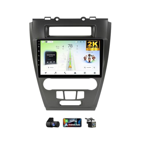 Radio Coche Android 14 con GPS y WiFi 4G para modernizar tus viajes en Ford Mondeo