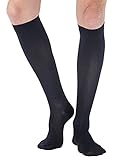 Absolute Support - Made in USA - Circulating Dress Compression Socks 20-30 mmHg for Men - Knee High...