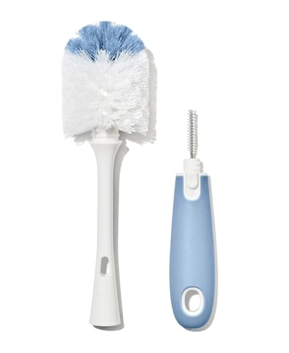 Image of OXO Tot Bottle Brush with Stand - Dusk