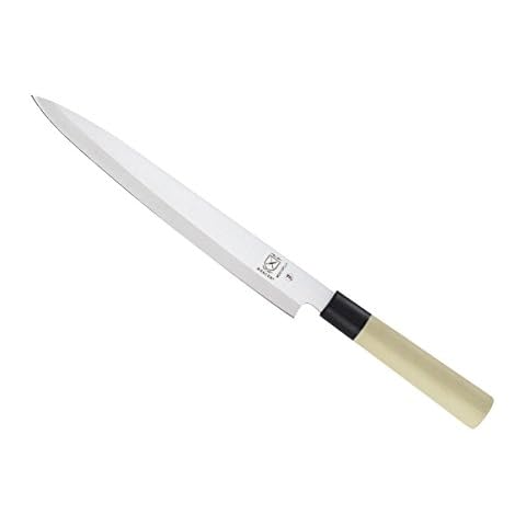 Mercer Culinary Asian Collection Knives 10-inch Yanagi Sashimi Knife NSF Handle Cover