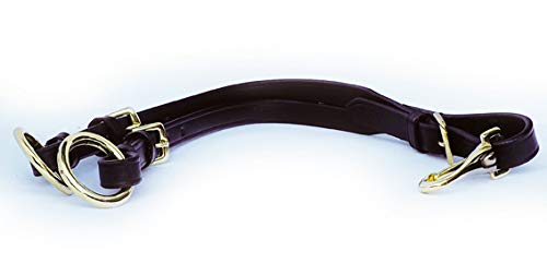 Hans Melzer Martingalgabel schwarz/Messing Pony