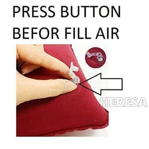 Image of MM1 AIR Pillow for Travelling in Train,Bus & Train
