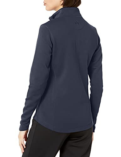 Cutter & Buck Women's Decatur Pima Long Sleeve Half-Zip, Liberty Navy, Medium #TOP1