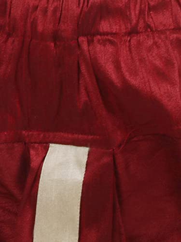 Image of SG YUVRAJ Boy's Raw Silk Kurta Dhoti Set