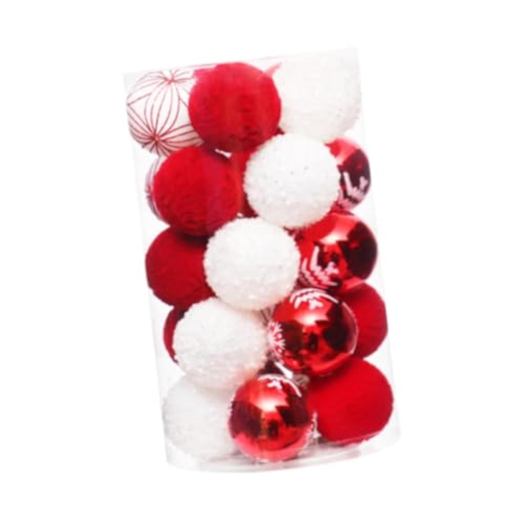 25x Christmas Balls Ornaments for Home Celebrations