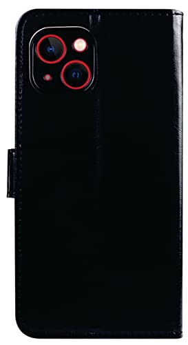 Capa Case Capinha WalletCase Carteira Para Apple iPhone 13 Couro Sintético Porta Cartões Fechamento