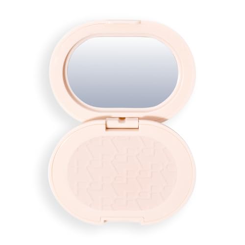Revolution Powder Pops Instant Blur Setting Powder Talc-Free Controls Shine with Smooth & Blurring Finish Vegan & Cruelty-Free Translucent