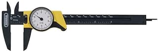 General Tools 144MM Analog/Dial Caliper, Plastic; 0 to 150 mm