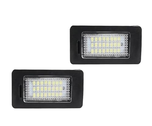 Lámpara luz matrícula blanca E39 M5 E90 E70 X5 2 uds para eliminar fallos de bombilla