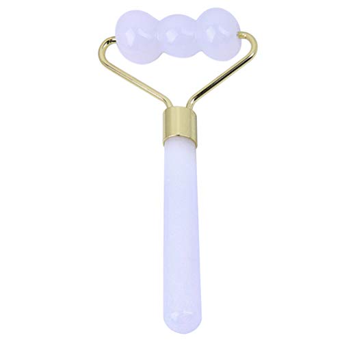 Massageador de Jade Gua Sha da Healifty, massageador de cuidados com a pele para modelar os olhos, n