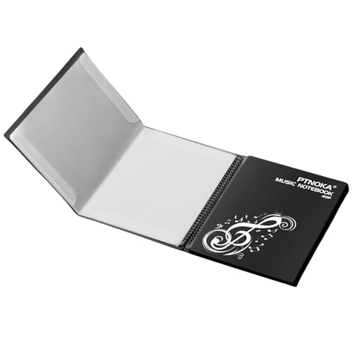 Classeur de musique imperméable A4 pour chorale avec vue 4 pages