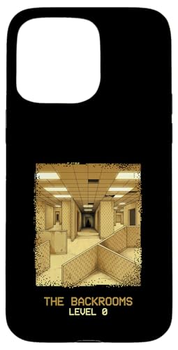 The Backroom Level 0 Liminal Space Horror �X�}�z�P�[�X iPhone 15 Pro Max �p
