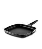 posta negra sarten Totalmente indeformable: su base no se curva y mantiene un contacto siempre perfecto con la superficie de cocina
