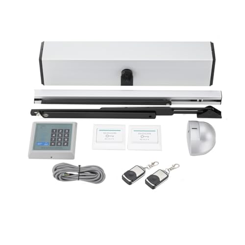 Mreryyse Ouvre-porte oscillant électrique, Ouvre-Porte Automatique 100-240 V Opérateur Porte