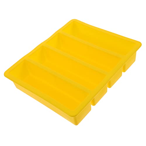 Molde para cubitos de hielo de silicona OUNONA miniatura 1