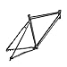 Titanium Alloy Road Bike Frame, Replaceable Dropout, Racing Bicycle, 700CX45C(with Ti Fork,54cm)