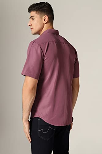 Image of Leriya Fashion Men's Rayon Shirt - Summer Button Down Shirts | Half Sleeve Printed |Formal |Casual Stylish (Available in Plus Size)