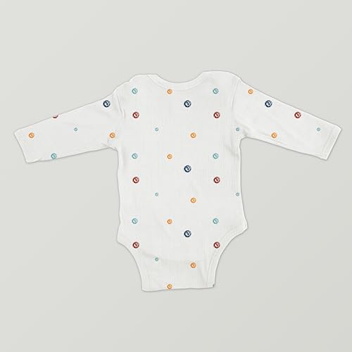 Image of Kidbea 100% Organic Cotton Romper | Onesiez Bodysuit | Nightsuit Playsuit Winterwear Romper for Litle Princes Multi Color 0 to 24 Months Pack of 1, Pack of, Pack of 3 & 4
