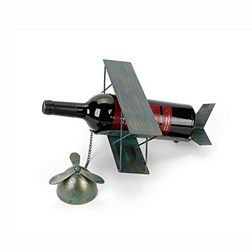 Soporte para botellas de vino de hierro 30 x 27 cm miniatura 3
