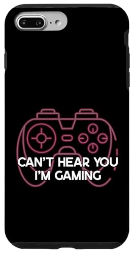 Cant Hear You Im Gaming Introvert Gamer ���Љ�I �X�}�z�P�[�X iPhone 7 Plus/8 Plus �p