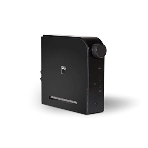 NAD D 3020 Amplificatore Digitale Bluetooth Hi-Fi, Nero