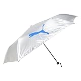 プーマ(Puma) 晴雨兼用 表シルバーC ミニ折傘 ブルー 60cm PBP66MN60