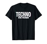 Perfekte Geschenkidee für jede Rave Party! T-Shirt Größen für Herren Männer Damen Frauen verfügbar. Für alle die Acid, feiern, Stampfen lieben! Im coolen Disko Effekt. Abgehen funktioniert mit geiler Tekke einfach noch am besten!