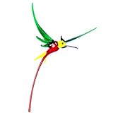 Lauschaer Handarbeit Glasfigur Kolibri aus Glas hängend Glastier Vogel Baumdeko Fensterdeko