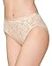 Wacoal Womens Awareness Hi Cut Panty Brief Panty, Naturally Nude, Large