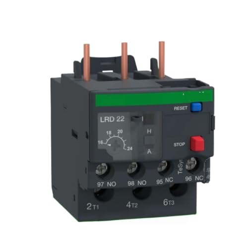 Image of LRD22C Thermal Overload Relay, 16-24A 3 phase motor protection relay