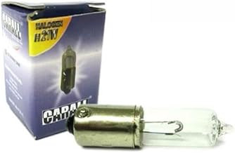 CARALL LA1276 Micro Halogen Automatik Lampe H21 BAY9s H21W 12V 21W versetzte Füße X Nebelschlussleuchte