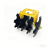 Heavy-Duty Towed Disc Plow Harrow with Universal 2' Hitch and Adjustable Height...