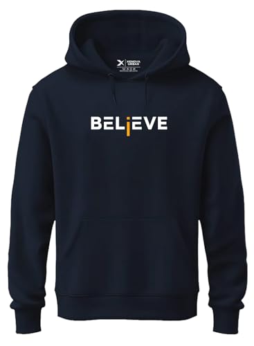 Image of XENOVAURBAN Hoodie for Men /Women | Unisex fit Cotton Fleece Hooded Sweatshirt - BEL1