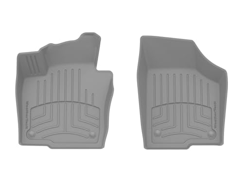 WeatherTech FloorLiner HP Custom Fit Floor Mats for VW Jetta, Jetta GLI, Beetle - 1st Row (463381IM), Grey