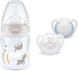 NUK Star Baby Pacifier + First Choice+ Bottle