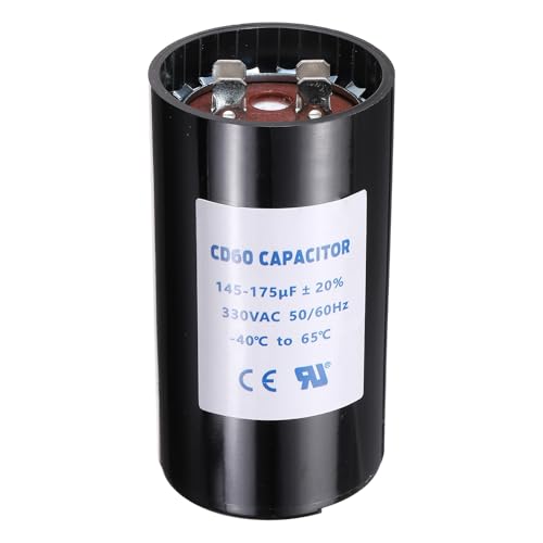 Condensateur de démarrage du moteur CD60 avec haute capacité 145-175 Mfd