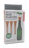 Kikkerland Herb Planters Bottle Top, 1 EA