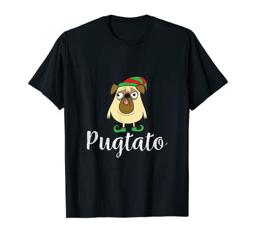 Pug Shirt Pugtato Potato Funny Dog Tees Hombres Mujeres Niños Regalos Camiseta