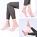 loudashuaiqi Yoga Accessories Pilates Socks Non Slip Barre Socks for Women (Grey/Black/Pink)