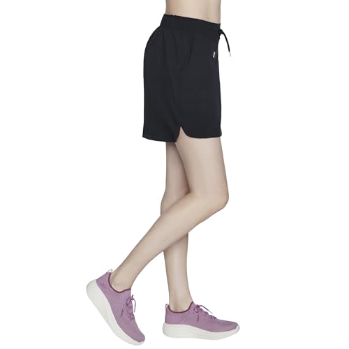 Skechers Saia feminina, Preto, GG