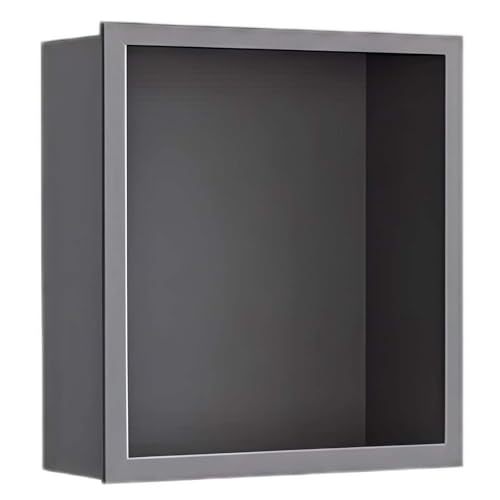 Étagère de douche encastrée étagère murale acier inoxydable moderne - 2