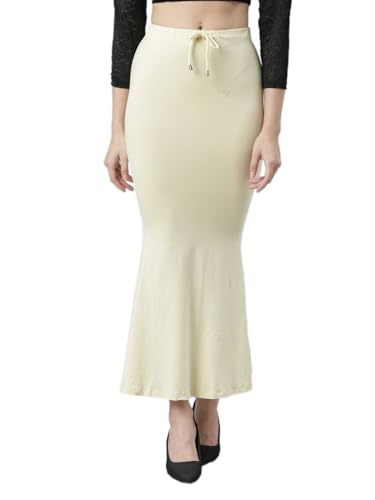 Image of TWIN BIRDS Saree Shapewear for Women | Super Soft Viscose Elastane Saree Petticoat Skirt | Stretchable & Comfortable SareeShaper