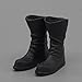 DYNWAVE 1/12 Scale Boots for Male Action Figures, Fashion, Gift Accessories Doll Model Dressing up Miniature Shoes