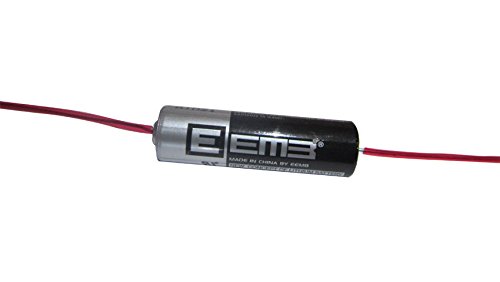 Pile au lithium Type AA ER14505 3,6 V 2400 mAh avec électrodes