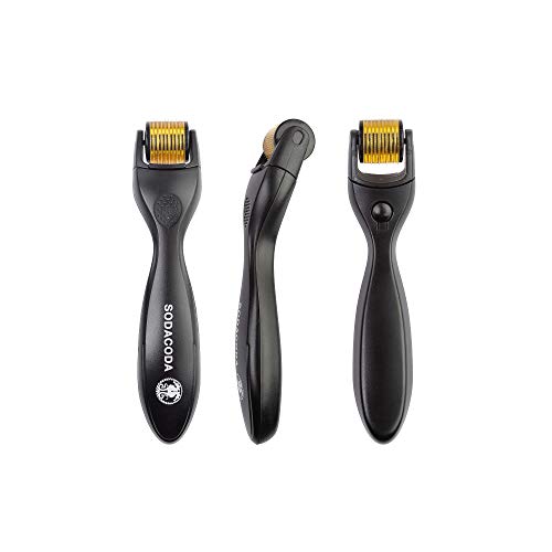 Sodacoda Derma-Roller - 600 für Gesichtspflege mit Titan Micro-Needling - Anti Falten - Gegen Narben, Nadellänge: 1.50mm - Image 3
