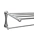 Valsan 663632ES Kingston 23 5/8" Wall Mount Towel Rack In Satin Nickel