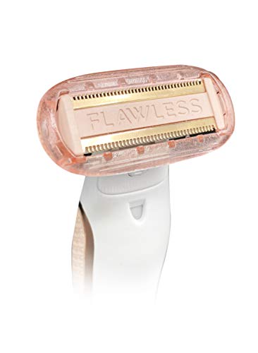 Finishing Touch Flawless Body Rechargeable Ladies Shaver And Trimmer, White/Rose Gold #TOP2