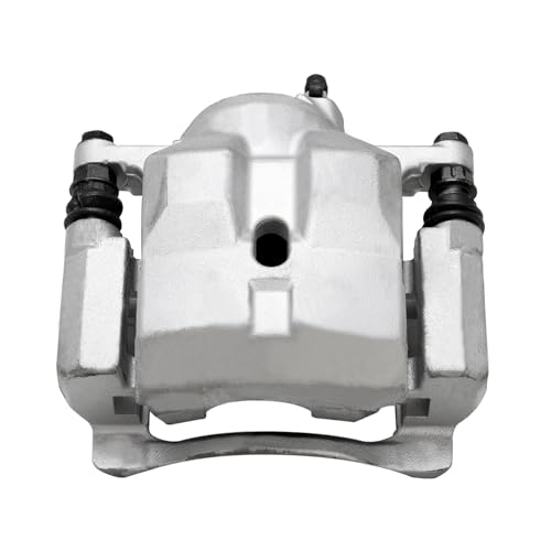 Image of Detroit Axle - Front Left Brake Caliper for 10-22 Toyota Prius 12-15 Prius Plug-In 11-17 Lexus CT200h Disc Brake Caliper w /Bracket 2011 2012 2013 2014 2015 2016 2017 Replacement Driver Side Assembly